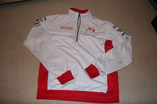 フォースインディアF1 レース用スウェットシャツ 2008 L