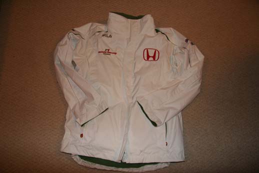 ホンダF1レーシング レディースジャケット+ボディウォーマー 2008 M