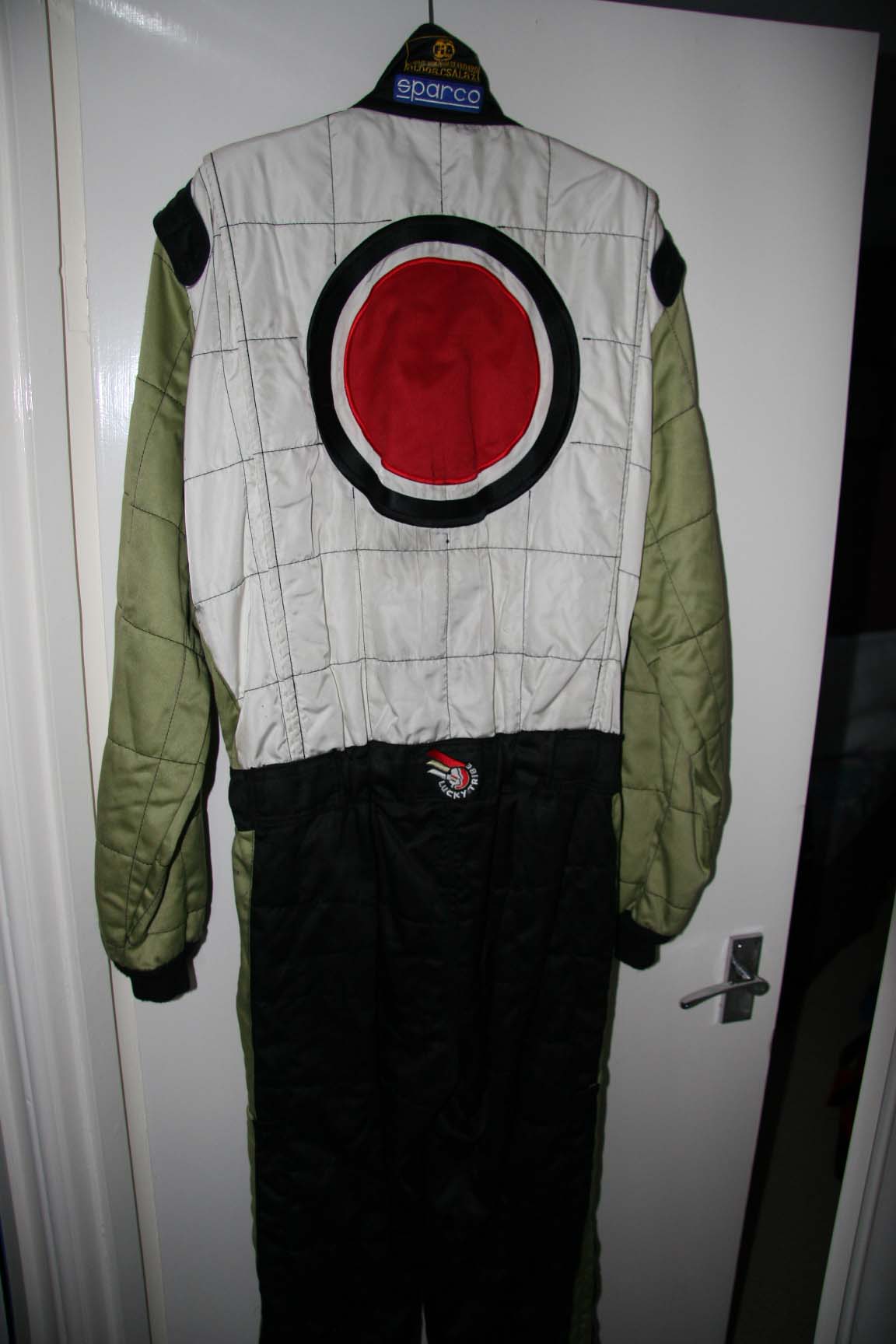 BARホンダ 2001年 スパルコ製 ピットクルー用レーシングスーツ 後ろ