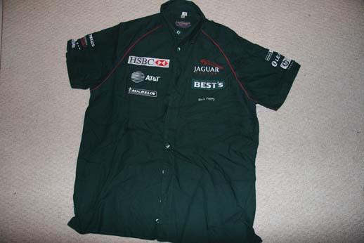 ジャガーレーシング チームシャツ フランスGPバージョン 2001 L